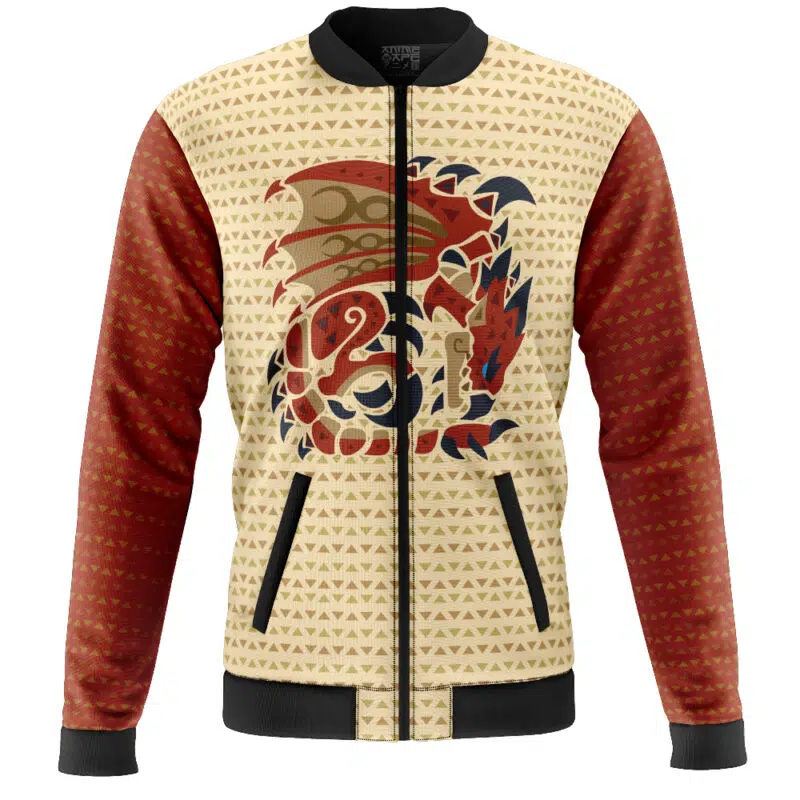 Rathalos Monster Hunter Casual Bomber Jacket