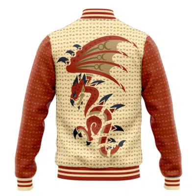 Rathalos Monster Hunter Varsity Jacket