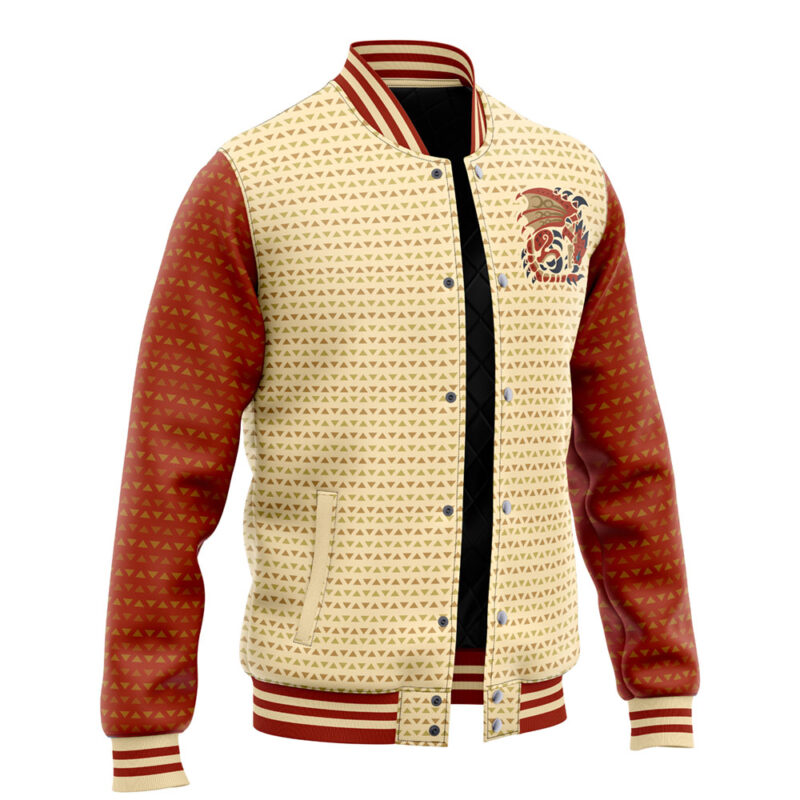 Rathalos Monster Hunter Varsity Jacket - Image 2