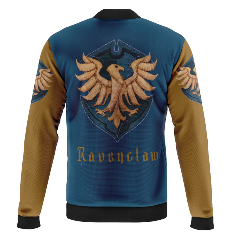 Ravenclaw Hogwarts Legacy Harry Potter Casual Bomber Jacket - Image 2
