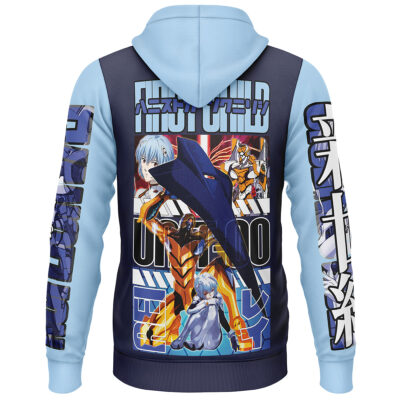 Rei Ayanami x Eva 00 Eva Streetwear Lightweight Hoodie