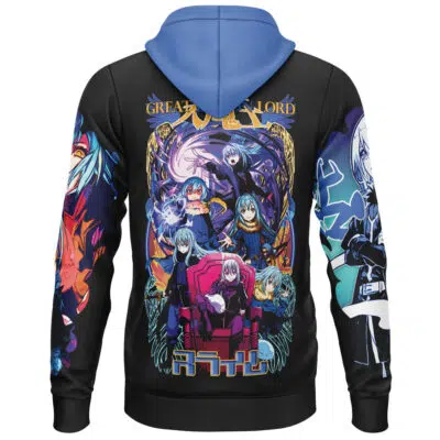 Rimuru Tempest V4 That Time I Got Reincarnated as a Slime Streetwear Lightweight Hoodie