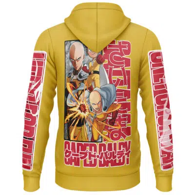 Saitama One Punch Man Streetwear Lightweight Hoodie
