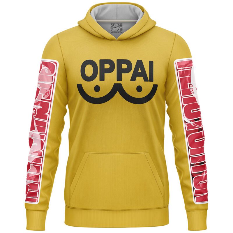 Saitama One Punch Man Streetwear Lightweight Hoodie - Image 2