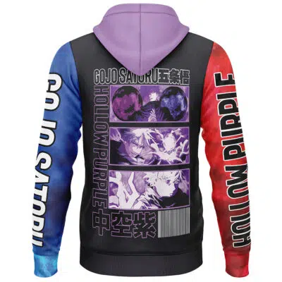Satoru Gojo Hollow Purple Jujutsu Kaisen Streetwear Lightweight Hoodie