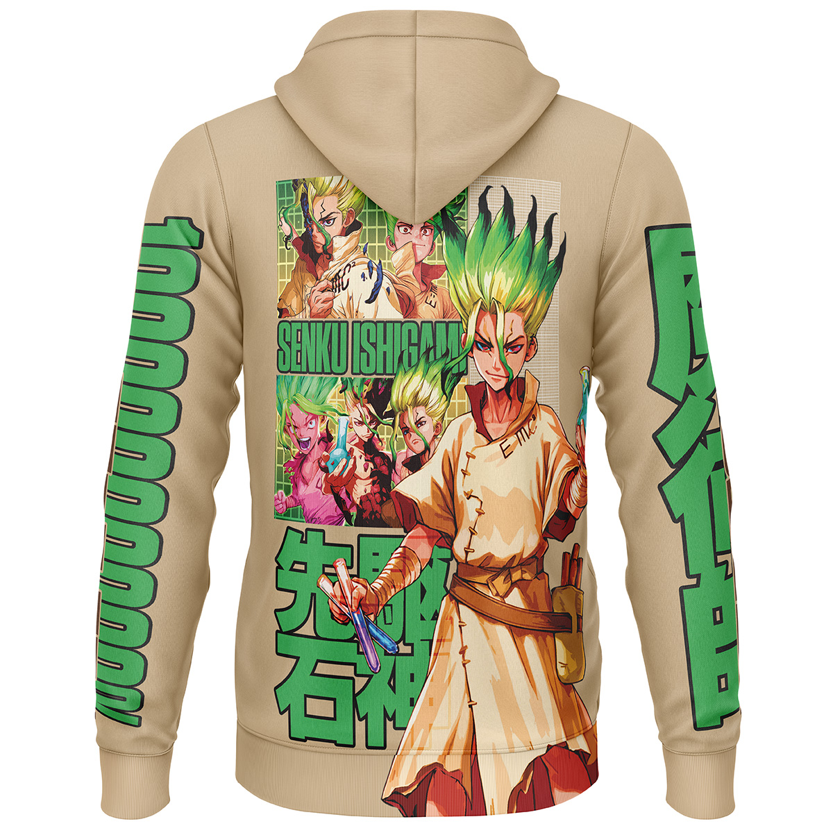 Senku Ishigami Dr Stone Streetwear Lightweight Hoodie