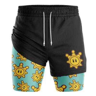 Shine Sprite Super Mario Bros 2-in-1 Performance Shorts