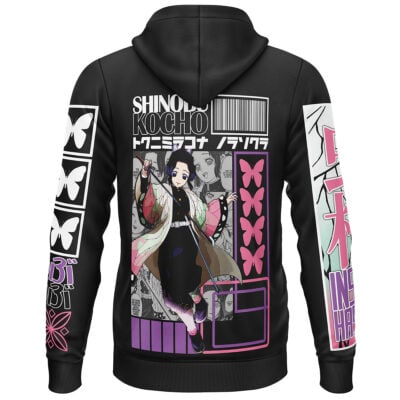 Shinobu Kocho V2 Demon Slayer Streetwear Lightweight Hoodie