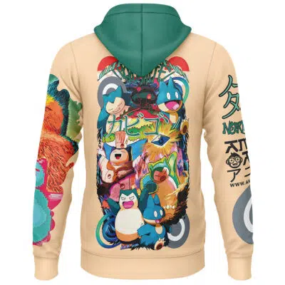 Snorlax V4 Pokemon Streetwear Lightweight Hoodie