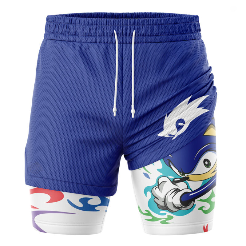 Sonic Speedster Sonic the Hedgehog 2-in-1 Performance Shorts