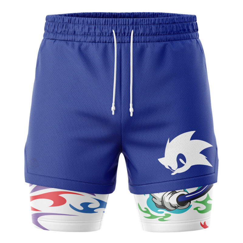 Sonic Speedster Sonic the Hedgehog 2-in-1 Performance Shorts - Image 2