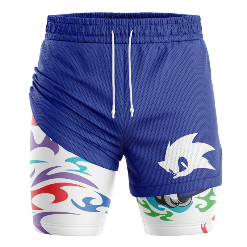 Sonic Speedster Sonic the Hedgehog 2-in-1 Performance Shorts - Image 3