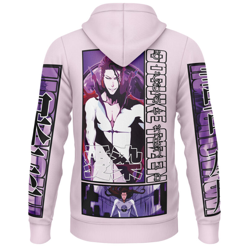 Sosuke Aizen Bleach Streetwear Lightweight Hoodie