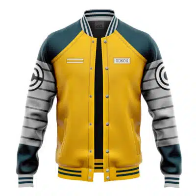 Space Suit Goku DBZ Varsity Jacket