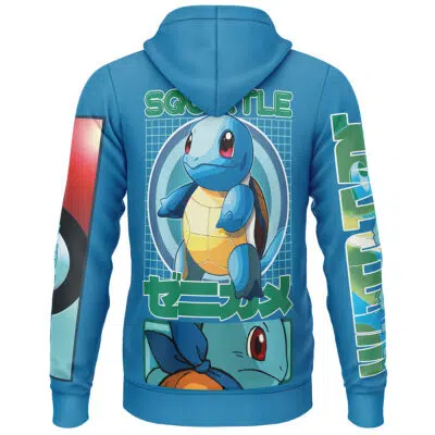 Squirtle Pokemon Streetwear Lightweight Hoodie