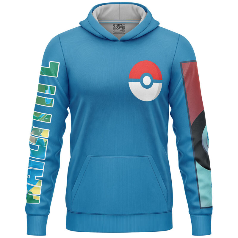 Squirtle Pokemon Streetwear Lightweight Hoodie - Image 2