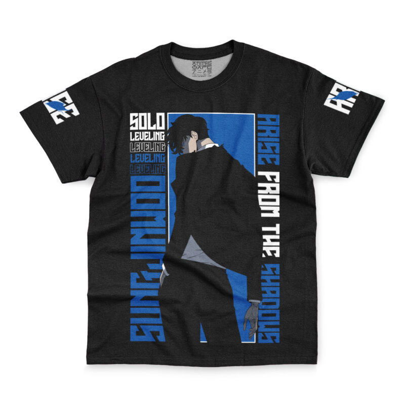Sung Jinwoo Arise Solo Leveling Streetwear T-Shirt - Image 2