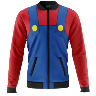Super Mario Super Mario Bros Casual Bomber Jacket