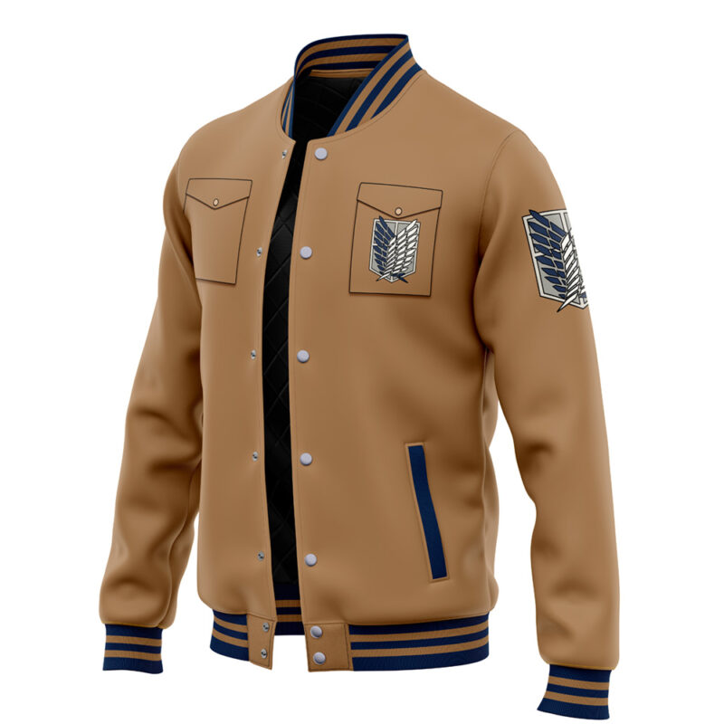 Survey Corps Attack on Titan Varsity Jacket - Image 2