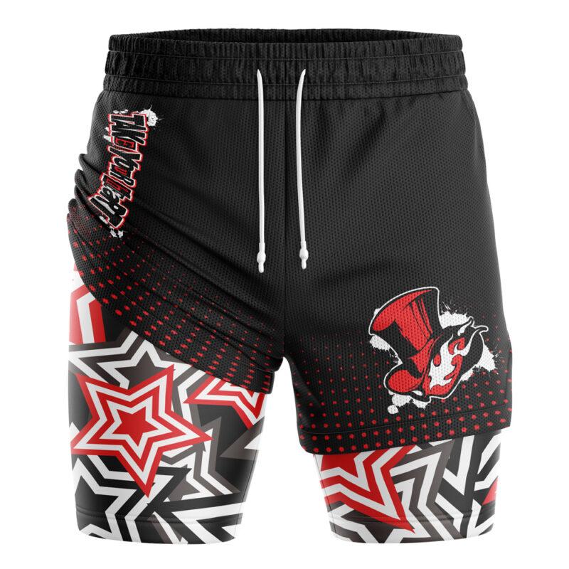Take Your Heart Persona 5 Hunter 2-in-1 Performance Shorts - Image 3