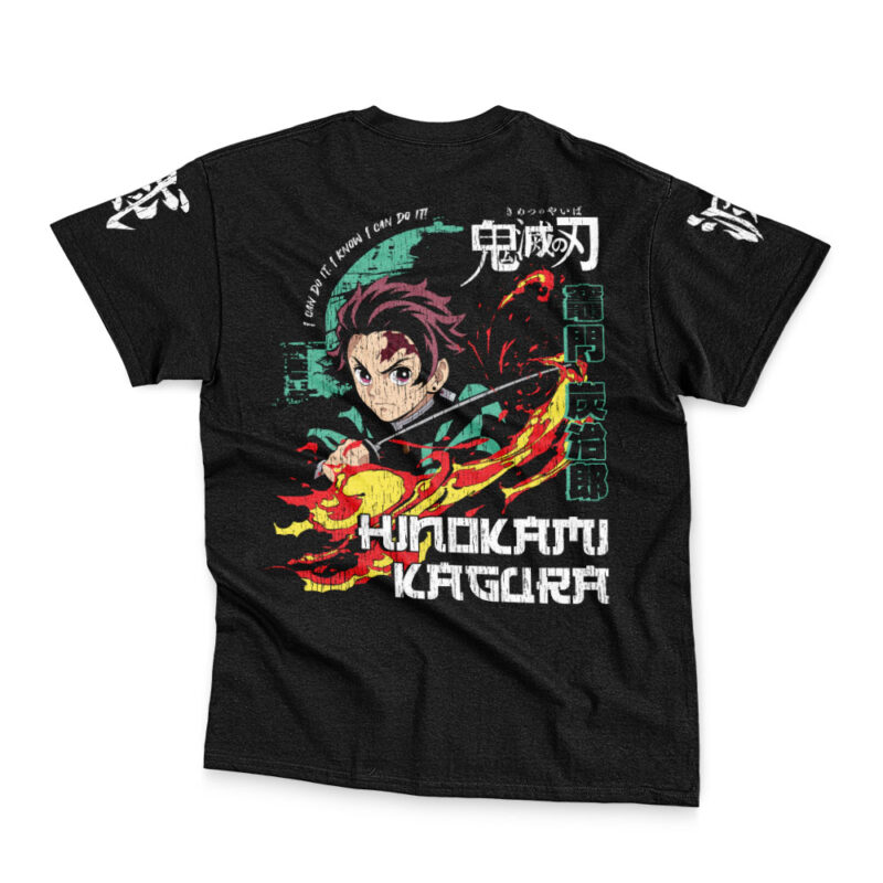 Tanjiro Kamado I Can Do It Demon Slayer Streetwear T-Shirt - Image 3