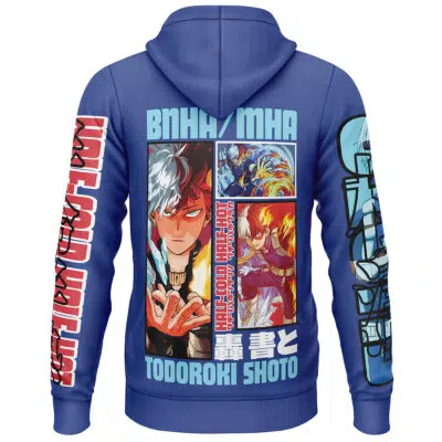Todoroki Shoto Demon Slayer Streetwear Lightweight Hoodie