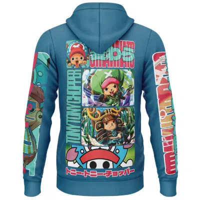 Tony Tony Chopper One Piece Streetwear Lightweight Hoodie