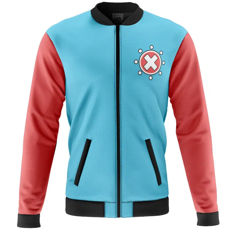 Tony Tony Chopper V2 One Piece Casual Bomber Jacket - Image 2