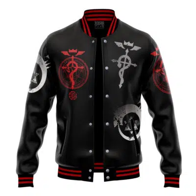 Transmutation Circle Fullmetal Alchemist Varsity Jacket