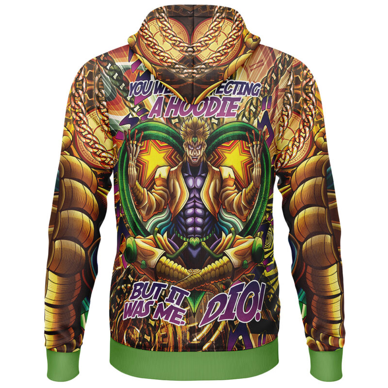 Trippy Meditating Dio It Was Me Jojo's Bizarre Adventure Lightweight Hoodie - Image 2