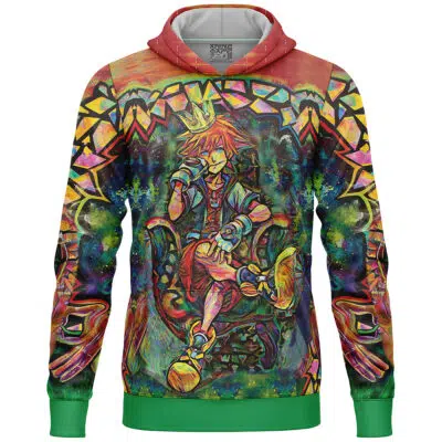 Trippy Sora Kingdom Hearts Lightweight Hoodie