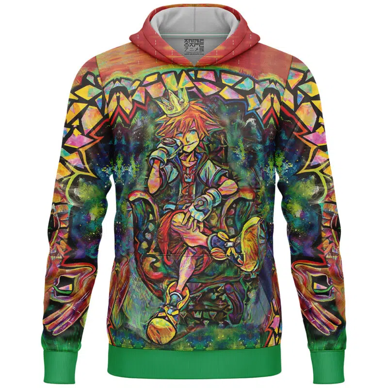 Trippy Sora Kingdom Hearts Lightweight Hoodie