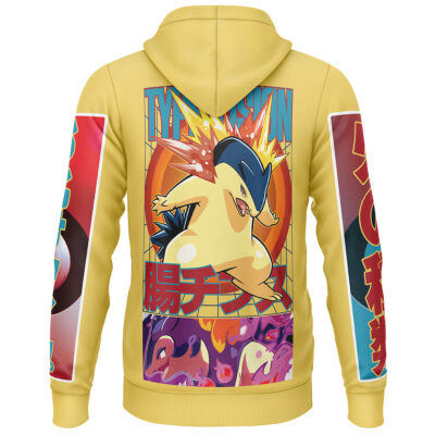 Typhlosion Pokemon Streetwear Lightweight Hoodie