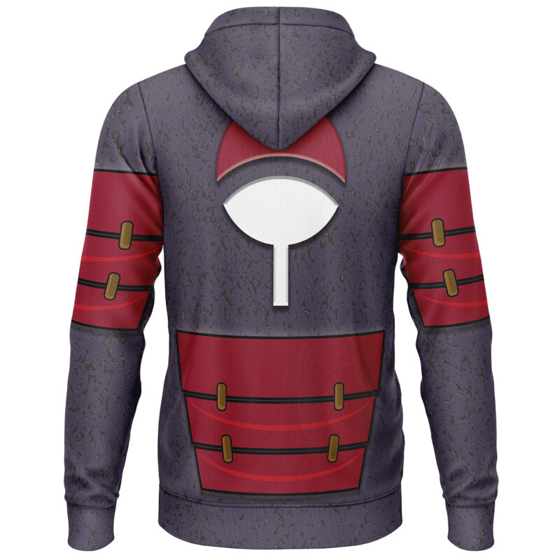 Uchiha Madara Shippuden Lightweight Hoodie - Image 2