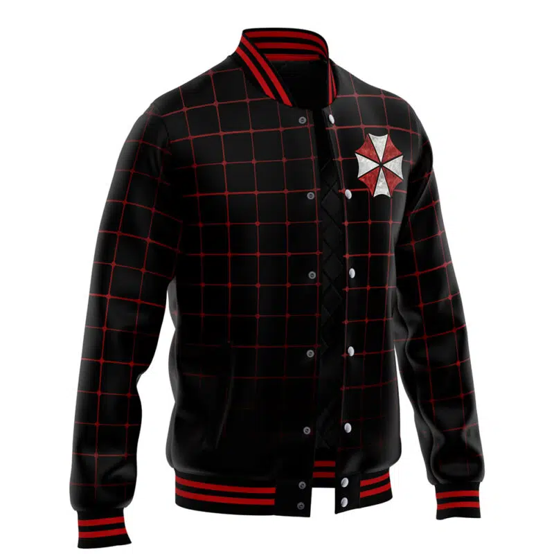 Umbrella Corp Resident Evil Varsity Jacket - Image 2