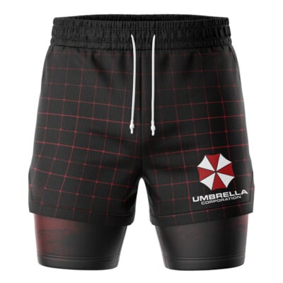 Umbrella Corp V2 Resident Evil 2-in-1 Performance Shorts