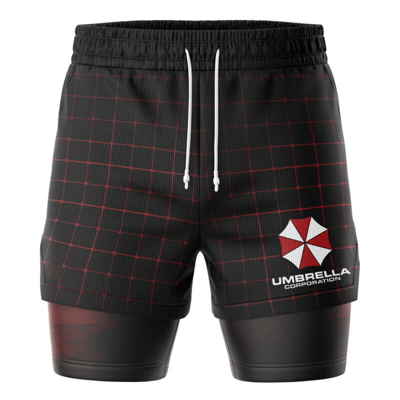 Umbrella Corp V2 Resident Evil 2-in-1 Performance Shorts