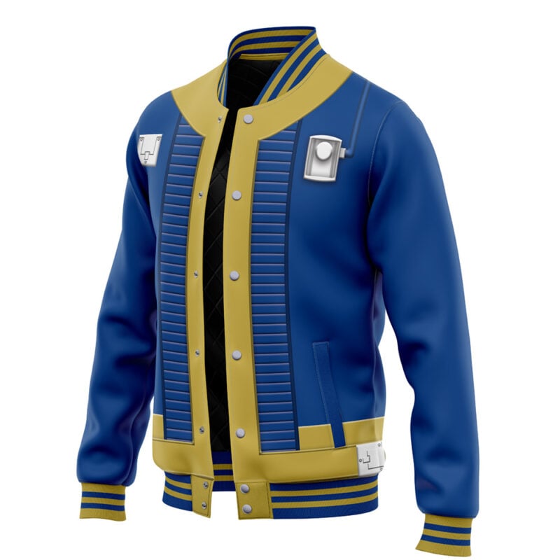 Vault Dweller 13 Fallout Varsity Jacket - Image 3