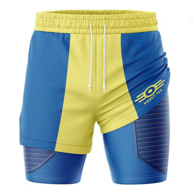 Vault Dweller Fallout 2-in-1 Performance Shorts - Image 3