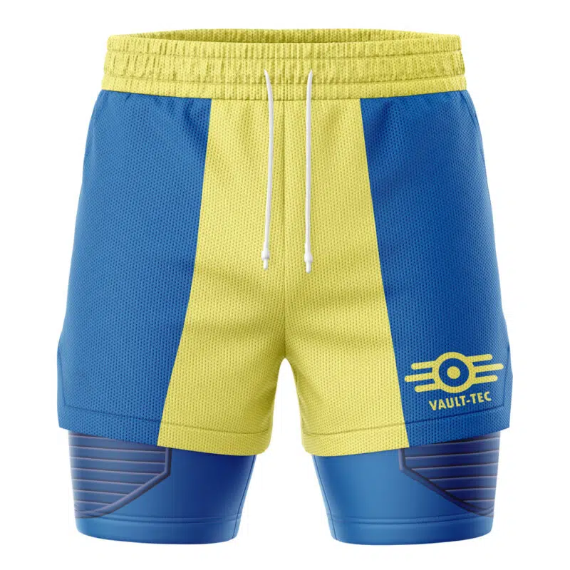 Vault Dweller Fallout 2-in-1 Performance Shorts - Image 2