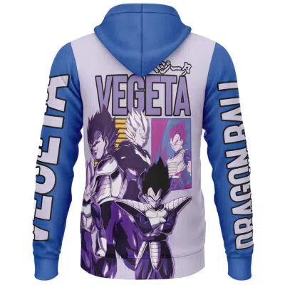 Vegeta Dragon Ball Super Streetwear Lightweight Hoodie
