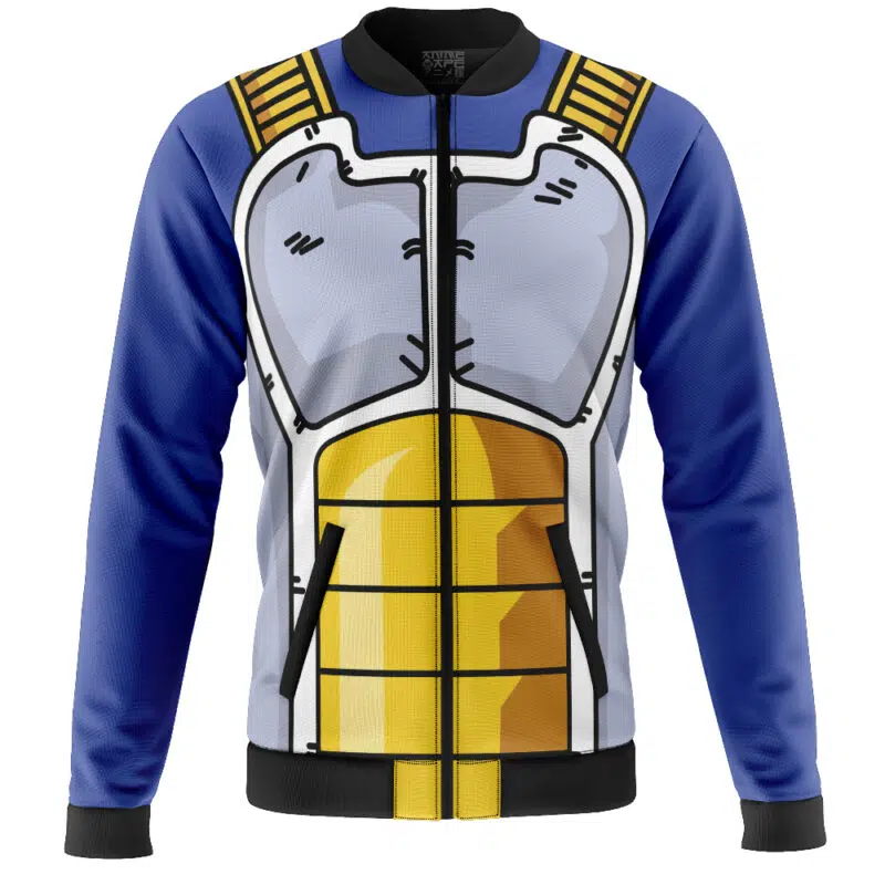 Vegeta Saiyan Battle Suit DBZ Casual Bomber Jacket