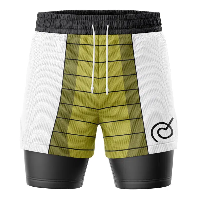 Vegeta Super Armor Dragon Ball Z 2-in-1 Performance Shorts - Image 2