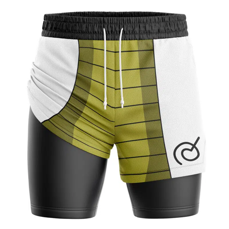 Vegeta Super Armor Dragon Ball Z 2-in-1 Performance Shorts