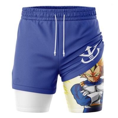 Vegeta Super Saiyan Dragon Ball Z Adventure 2-in-1 Performance Shorts