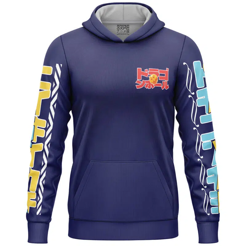 Vegeta V2 DBZ Streetwear Lightweight Hoodie - Image 2