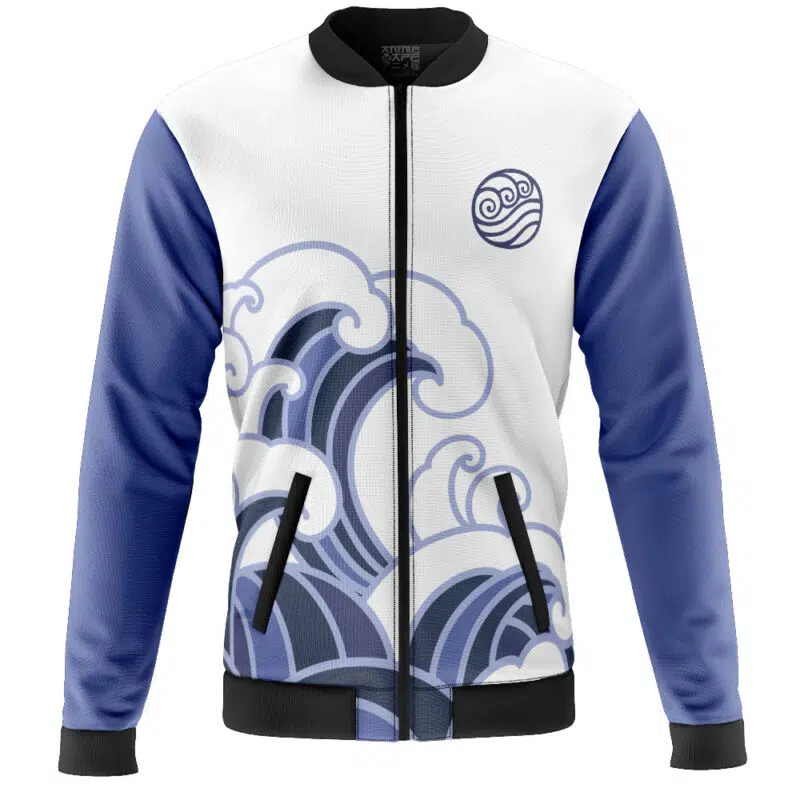 Waterbender Katara Avatar The Last Airbender Casual Bomber Jacket