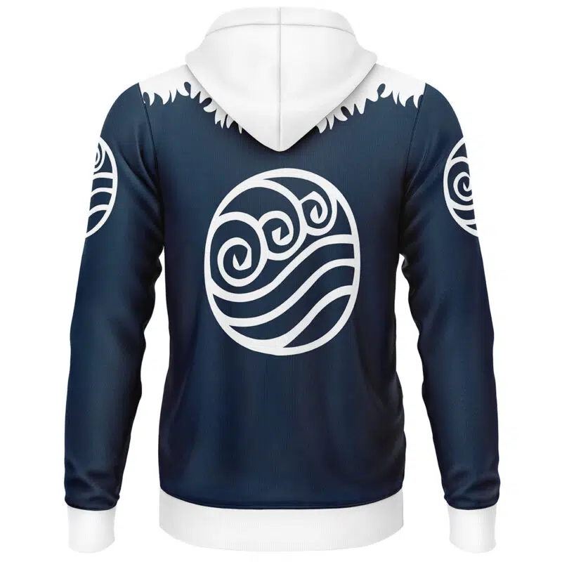 Waterbenders Avatar The Last Airbender Lightweight Hoodie - Image 2