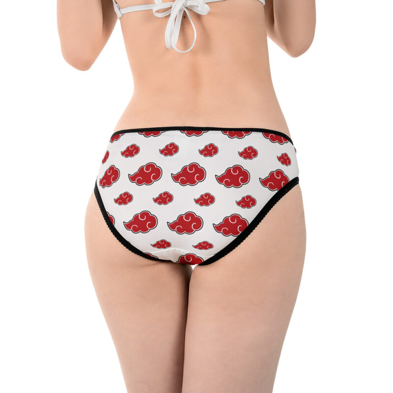 White Akatsuki Pattern Shippuden Panties - Image 4