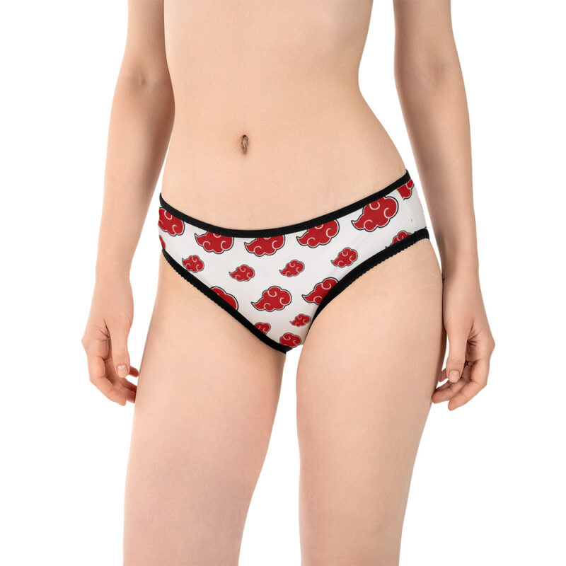 White Akatsuki Pattern Shippuden Panties - Image 3